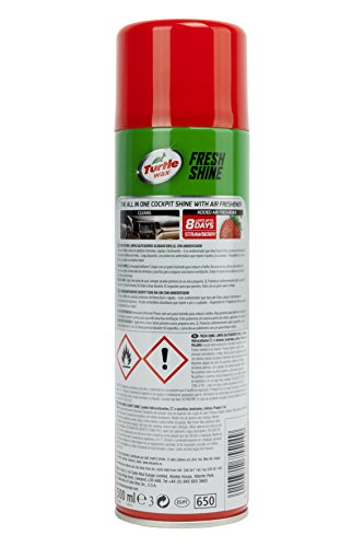 Turtle Wax FG7823 Limpia Salpicaderos Fresa, 500 ML Acabado antiestático