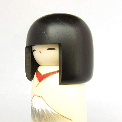 Usaburo Sosaku Kokeshi Muñeca Fujiyama Hecho en Japón