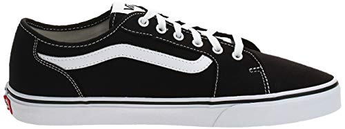 Vans Filmore Decon, Zapatillas para Hombre, Negro (Canvas) Black/White 187), 45