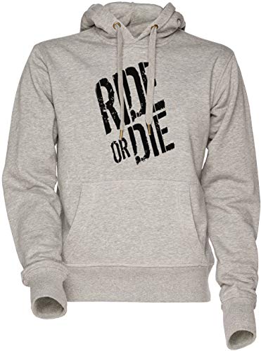 Vendax Ride Or Die Unisexo Sudadera con Capucha Gris