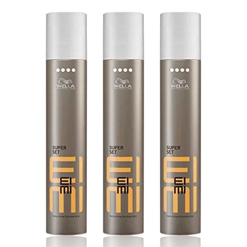 Wella Eimi Super Juego Finishing pelo Spray extrafuerte Juego 3 x 500 ml