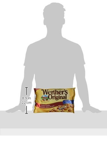 Werther'S Original - Caramelos clásicos de nata - Sin azúcar - 1000 g
