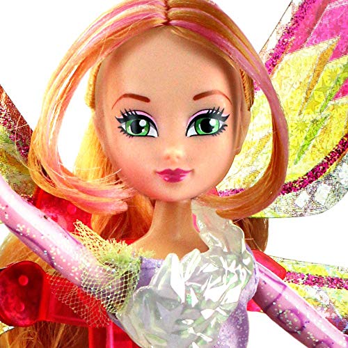 Winx Club Flora | Tynix Fairy Muñeca Magia Robe | Temporada 7 | 28 cm