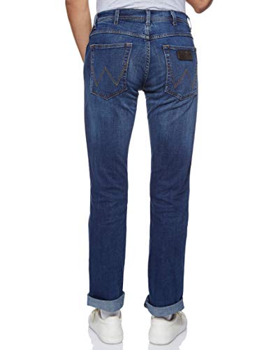 Wrangler ARIZONA DENIM PANTS Pantalones, Burnt Blue, 36W / 30L para Hombre