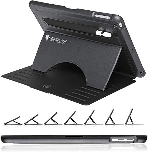 ZUGU CASE - 2019 iPad Air 10.5/2017 Funda para iPad Pro 10.5 Pulgadas Prodigy X - Muy Protectora Pero Delgada + Conveniente Soporte magnético + Cubierta para Dormir/Despertar (Negro)