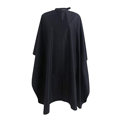 SUNTATOP Capa del Pelo, Pelo del Salón que Corta el Peluquero CAPES del Vestido de la Tela (negro)