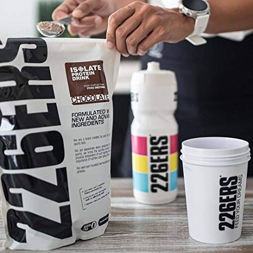 226ERS Isolate Protein - Proteína de Aislado de Suero de Leche Ultrafiltrada, Proteína en Polvo Baja en Azúcar y Sin Gluten, Chocolate - 1000 gr