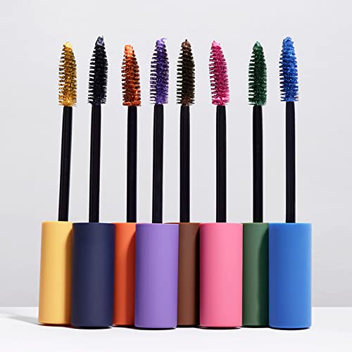 3ina MAKEUP - Vegano - Sin crueldad - The Color Mascara 850 - Color azul rímel abriga pestañas con color divertido - Lavable, sin grupos, voluminizador rimel en colores atrevidos - 0.47 onzas líquidas