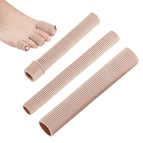 3pcs protección de dedos de gel protectores para dedos de los pies separador de dedos Protectores de Dedos Del Pie Mangas de gel suave para tubos del pie para Callos Ampollas Dedos de Pies y Manos