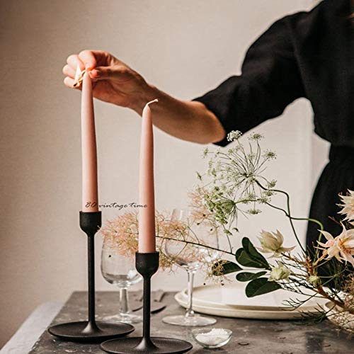 4 velas cónicas de 25 cm, velas de colores para cena, velas largas, velas cónicas, velas perfumadas de rosas, regalos para mujeres, velas para el hogar, rosas para bodas, fiestas, día de la madre