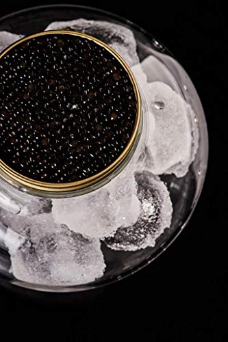 50g Negro Caviar | Esturión Siberiano Caviar | Acipenser Baerii | Malossol