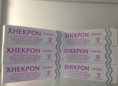 (6) 6 x Xhekpon Crema Cuidado Facial Cuidado Halspflege (6 x 40 ml)