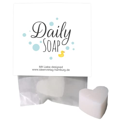 8 jabones "Daily Soap" sin aceite de palma, de leche de oveja, para regalo de cumpleaños infantiles, bienvenida, bolsas de regalo, jabón para niños, jabón con leche de oveja.