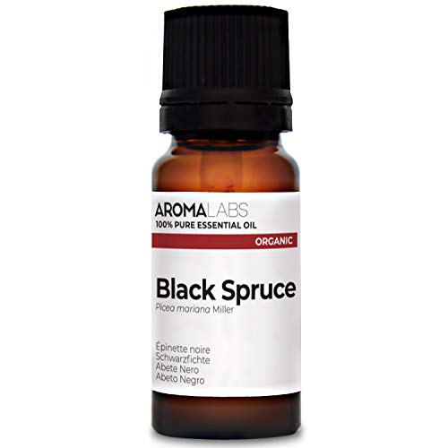 Abeto Negro BIO - 10ml - Aceite esencial 100% natural y BIO - calidad verificada por cromatografía - Aroma Labs
