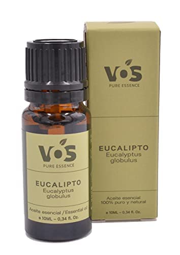 Aceite esencial de eucalipto - 100% puro y natural - Para la congestión, estimulante, favorece la concentración y antiséptico - 10 ml