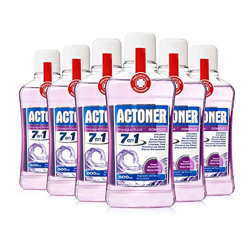 Actoner Enjuague Bucal Actoner Complet, Multicolor, 500ml, 6 Unidad