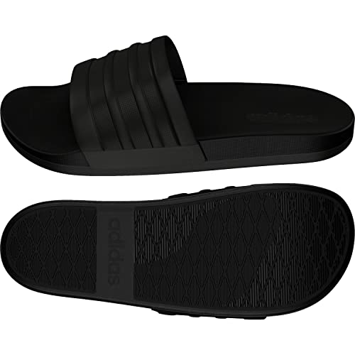 Adidas ADILETTE COMFORT Zapatos de playa y piscina Hombre, Negro (Core Black/Core Black/Core Black), 42 EU (8 UK)