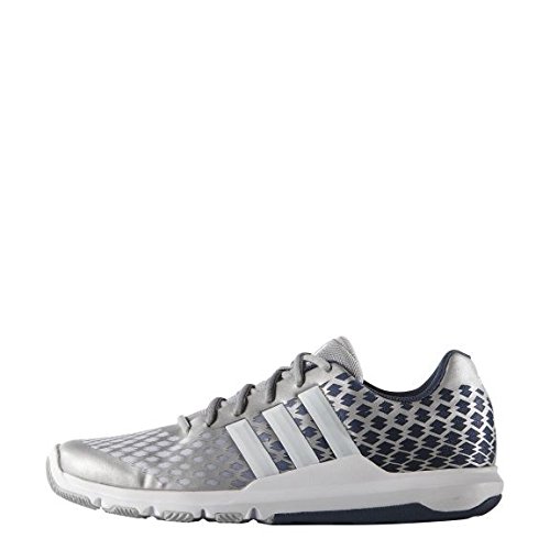 adidas Adipure Primo, Zapatillas de Running Hombre, Plateado/Blanco/Azul (Plamat/Ftwbla/Azumin), 46