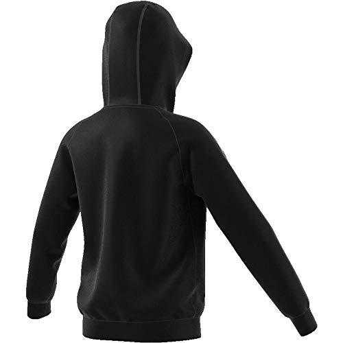 adidas CORE18 Hoody Y Sudadera, Unisex Niños, Negro/Blanco, 140