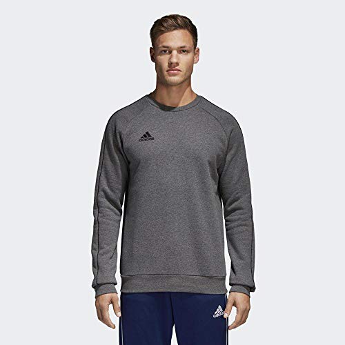 adidas Core18 Sw Top Sudadera, Hombre, Gris (Gris/Negro), M