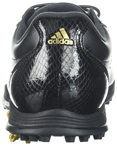 Adidas Mujeres Adipure DC Bajos & Medios Cordon Zapatos para Golf, Black Gold, Talla 5