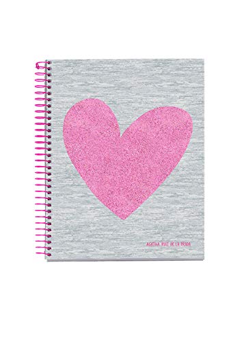 Agatha Ruiz de la Prada 46768 - Cuaderno A5, 120 Rayado Horizontal Love