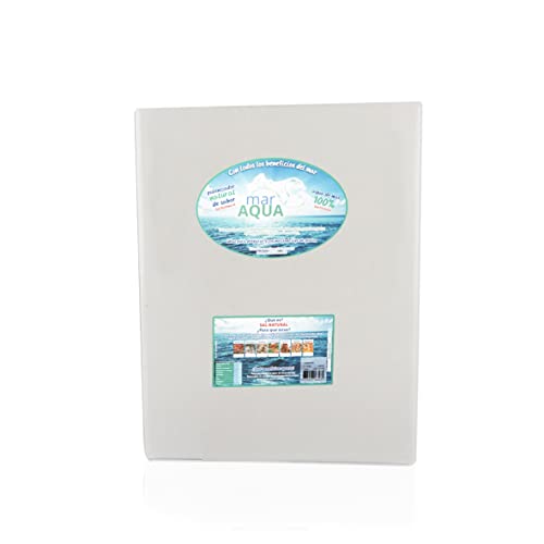 Agua de Mar Hipertónica 5 litros Bag in Box (BiB) - Con grifo dispensador - Captada en el Parque Natural Cabo de Gata - Esencial en tu cocina (Unidad)