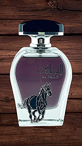 Al Faris 100 ml | Eau de Arabian Parfum | Almizcle bellamente perfumado | Especias y aroma floral (para hombres y mujeres) (Unisex)