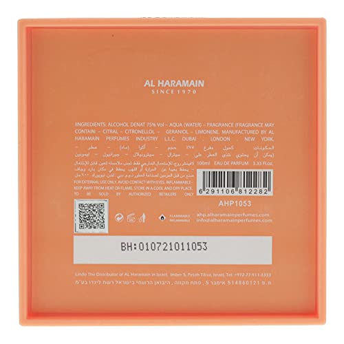 Al Haramain Laventure Rose Eau De Parfum 100ml Spray