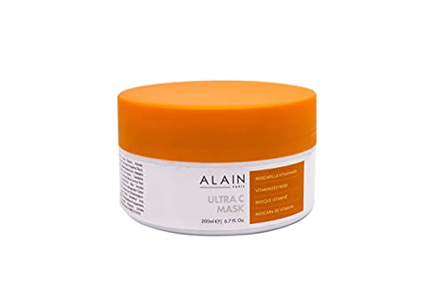 Alain Ultra C Mask - Mascarilla Facial Hidratante Y Energizante Con Vitamina C 200 Ml, Ninguno