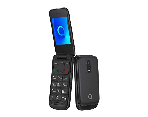 Alcatel 2053D - Teléfono Móvil Dual SIM de 2.4" (2G, RAM de 4 MB, Cámara VGA de 1.3 MP), Bluetooth, Negro [Versión ES/PT]