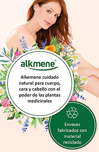 alkmene crema facial con aloe vera orgánico - hidratante de cara para piel normal a seca - cuidado facial vegano sin siliconas, parabenos ni PEGs, SLS y SLES 6x 50 ml