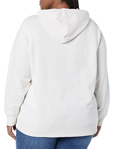 Amazon Essentials Sudadera con Capucha de Forro Polar de Rizo francés, Talla Blusa, Avena Mezcla, 3XL Grande