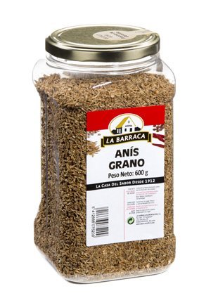 Anís verde en grano semillas bote 560 Gr