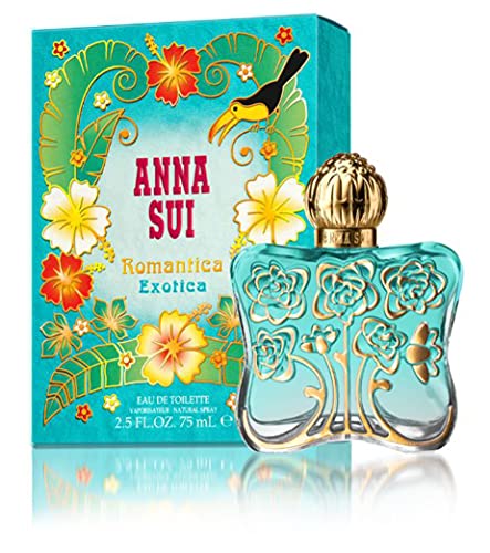 Anna Sui Romantica Exotica agua de colonia para mujer en spray, 75 ml