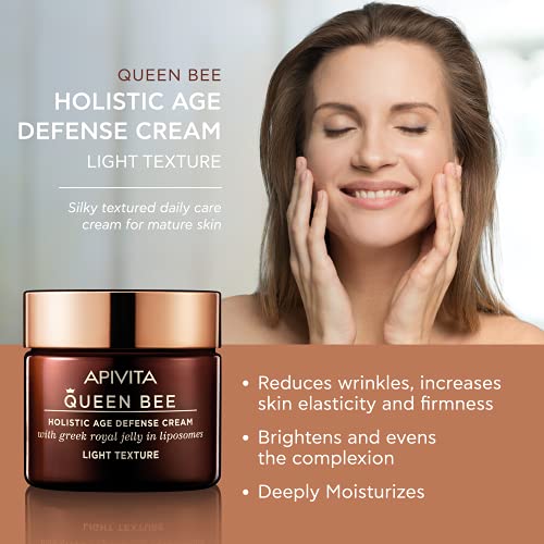 Apivita Queen Bee Light Texture Cream 50 Ml, Almond