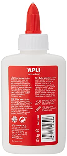 APLI 12849 - Cola, 100 g, color blanco