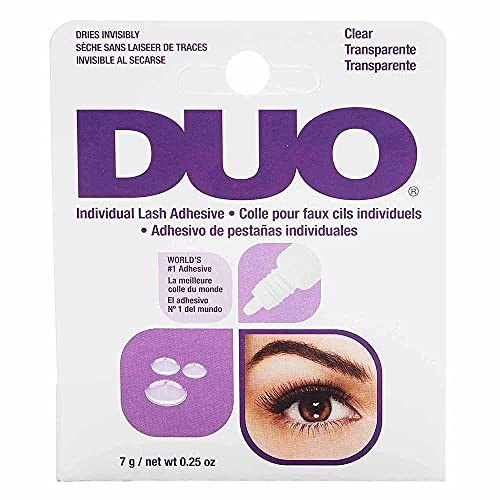 Ardell, Tratamiento para pestañas (DUO Individual Lash Adhesive Clear) - 25 gr.