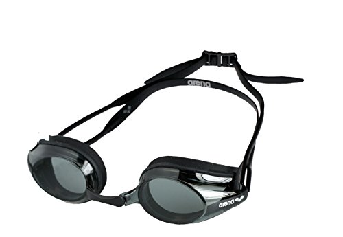 Arena Tracks Goggles, Adultos Unisex, Smoke-Black, TU