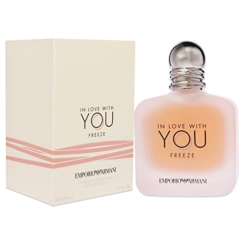 Armani, GIORGIO IN LOVE WITH YOU EAU DE PARFUM FREEZE 100ML VAPORIZADOR Unisex adulto, Negro, Único