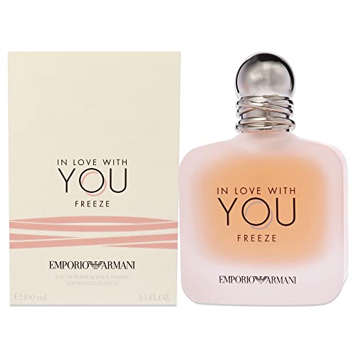 Armani, GIORGIO IN LOVE WITH YOU EAU DE PARFUM FREEZE 100ML VAPORIZADOR Unisex adulto, Negro, Único