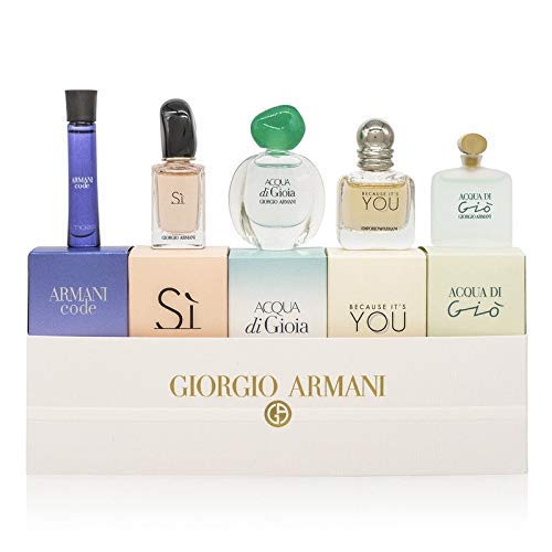 Armani Mini Set (Si Ep+Aqua Gio Et+Aqua Di Gioia+Code+Because It'S You)