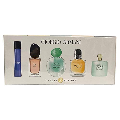 Armani Mini Set (Si Ep+Aqua Gio Et+Aqua Di Gioia+Code+Because It'S You)