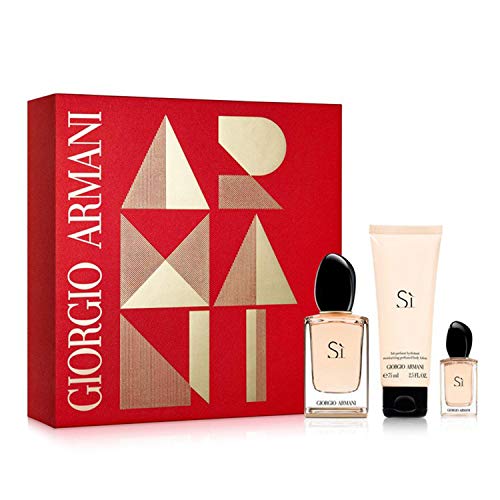 Armani sí passione eau parfum 100ml+ leche corporal 75ml + eau parfum 15ml