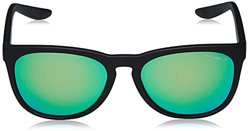 Arnette 0AN4227 01/1I 57 Gafas de Sol, Negro (Matte Black/Polardarkgreymirrorgreen), Unisex Adulto