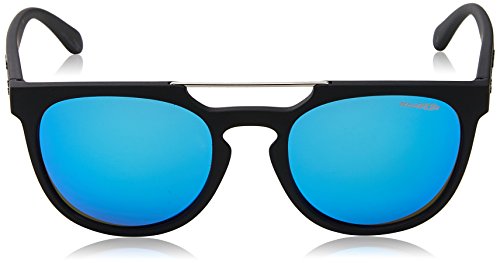 Arnette Woodward, Gafas de Sol para Hombre, Negro (Matte Black 01/25), 52