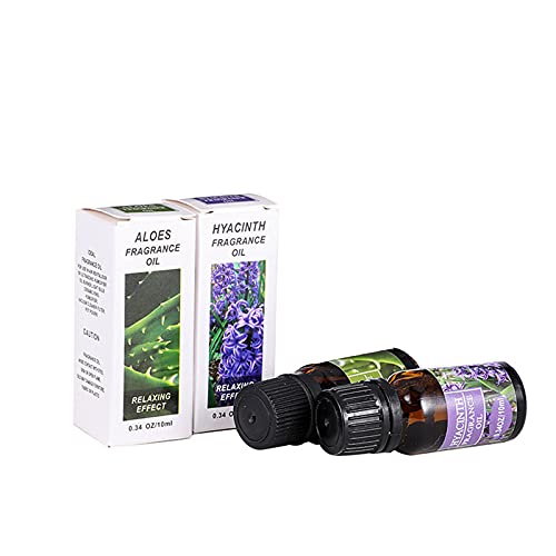 Aromaterapia de aceites esenciales: lavanda pura soluble en agua, jacinto, aceite esencial de menta, 0.34 oz 10 ml, para difusor, vela, ambientador, etc. (varias fragancias) (Peonía)