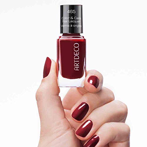 Artdeco Color & Care esmalte de uñas, 465 beloved burgundy, 10ml