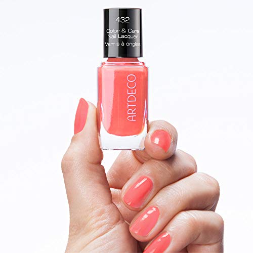 Artdeco Color & Care Nail Lacquer esmalte de uñas 432 Living Coral, 10 ml