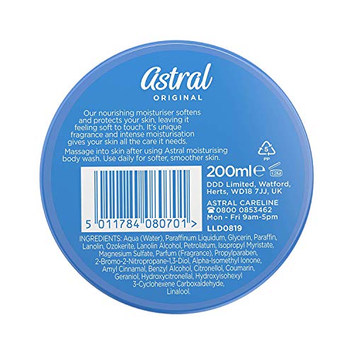 Astral Moisturising Cream 200ml by Astral